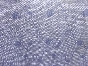 アンティーク　抽象模様織り出し本場泥大島紬着物(5マルキ)